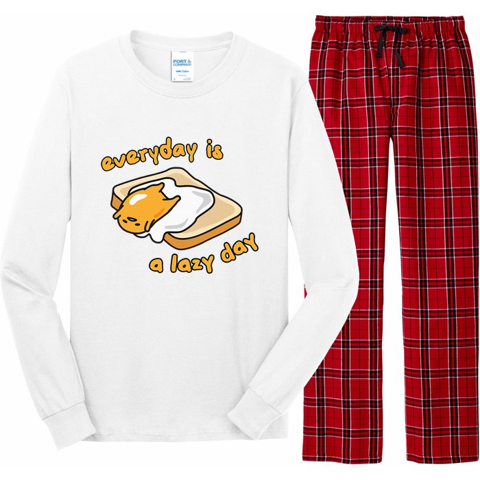 Gudetama Everyday Is A Lazy Day Long Sleeve Pajama Set