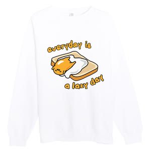 Gudetama Everyday Is A Lazy Day Premium Crewneck Sweatshirt