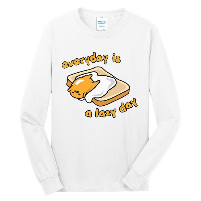 Gudetama Everyday Is A Lazy Day Tall Long Sleeve T-Shirt