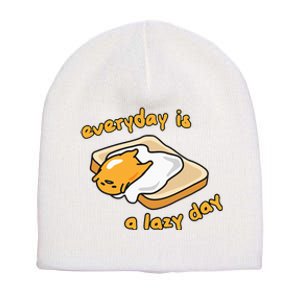 Gudetama Everyday Is A Lazy Day Short Acrylic Beanie