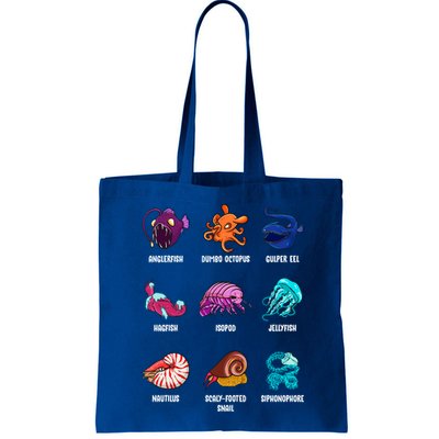 Gulper Eel Isopod Jellyfish Nautilus Octopus Hagfish Gift Bag