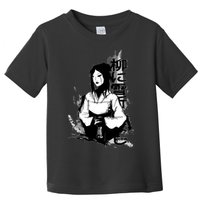 Geisha Japanese Script Greyscale Toddler T-Shirt