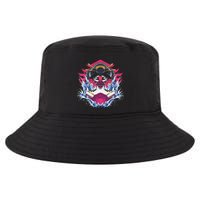 Geishia Ninja Mask Japanese Art Cool Comfort Performance Bucket Hat