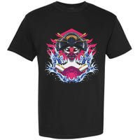 Geishia Ninja Mask Japanese Art Garment-Dyed Heavyweight T-Shirt