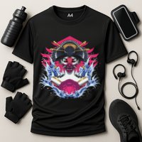 Geishia Ninja Mask Japanese Art Performance Shirt