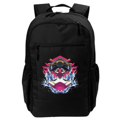 Geishia Ninja Mask Japanese Art Backpack