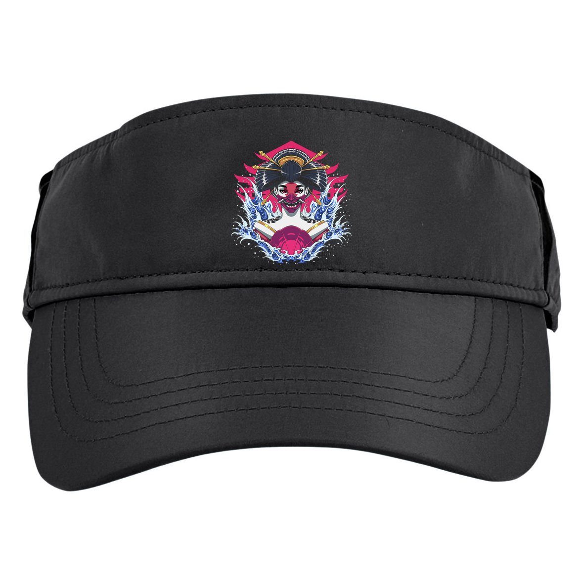Geishia Ninja Mask Japanese Art Adult Drive Performance Visor