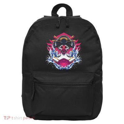 Geishia Ninja Mask Japanese Art 16 in Basic Backpack