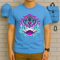 Geishia Ninja Mask Japanese Art T-Shirt