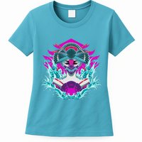 Geishia Ninja Mask Japanese Art Womens T-Shirt