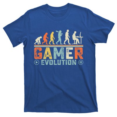 Gamer Evolution Legendary Gear Retro Gaming Session Vibes Cute Gift T-Shirt