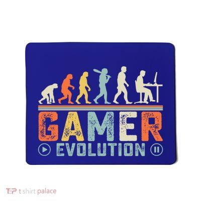 Gamer Evolution Legendary Gear Retro Gaming Session Vibes Cute Gift Mousepad