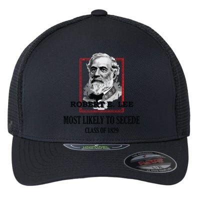 General E Lee Gettysburg Most Likely To Secede Robert E Lee Flexfit Unipanel Trucker Cap