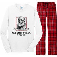 General E Lee Gettysburg Most Likely To Secede Robert E Lee Long Sleeve Pajama Set