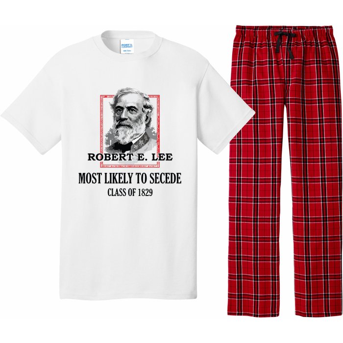 General E Lee Gettysburg Most Likely To Secede Robert E Lee Pajama Set