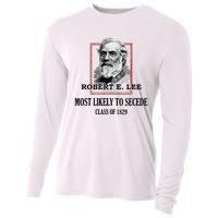 General E Lee Gettysburg Most Likely To Secede Robert E Lee Cooling Performance Long Sleeve Crew