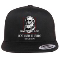 General E. Lee Gettysburg Most Likely To Secede Robert E Lee Flat Bill Trucker Hat