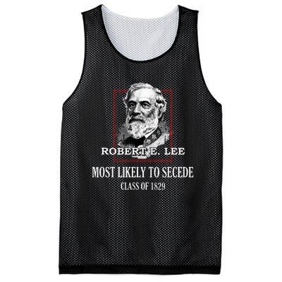 General E. Lee Gettysburg Most Likely To Secede Robert E Lee Mesh Reversible Basketball Jersey Tank