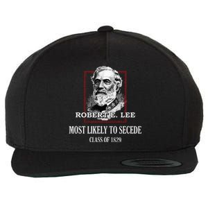 General E. Lee Gettysburg Most Likely To Secede Robert E Lee Wool Snapback Cap