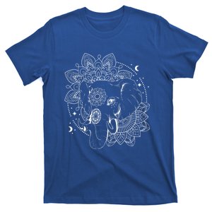 Ganesh Elephant Lotus Flower Dala Yoga Cute Gift T-Shirt