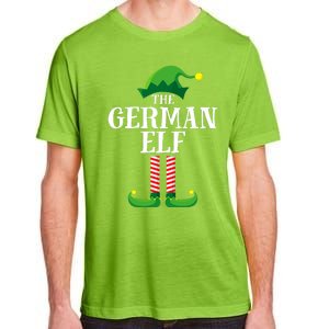 German Elf Matching Family Group Christmas Party Adult ChromaSoft Performance T-Shirt