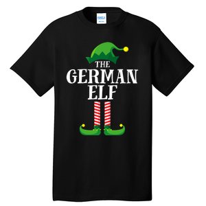 German Elf Matching Family Group Christmas Party Tall T-Shirt