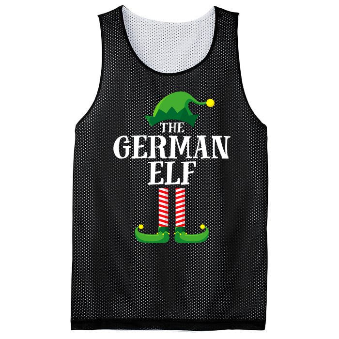 German Elf Matching Family Group Christmas Party Mesh Reversible Basketball Jersey Tank