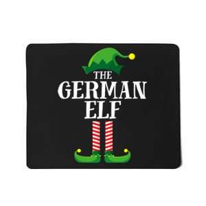 German Elf Matching Family Group Christmas Party Mousepad