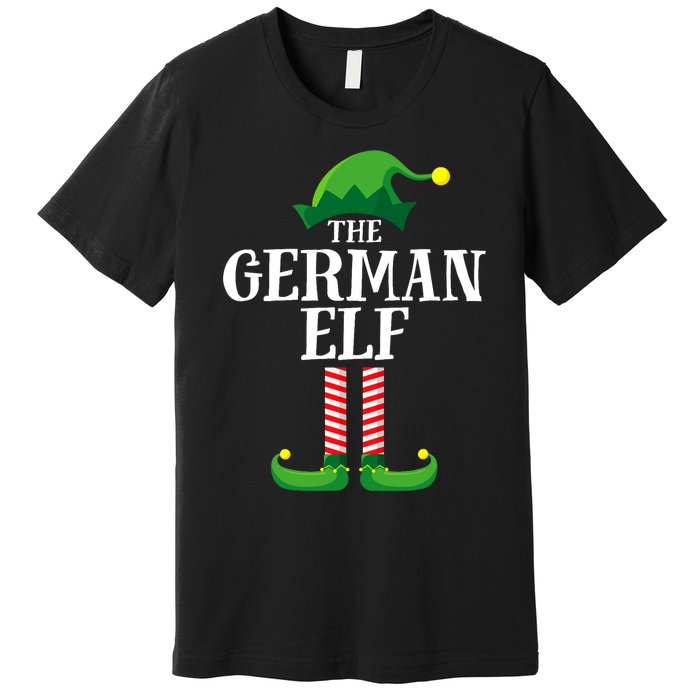 German Elf Matching Family Group Christmas Party Premium T-Shirt