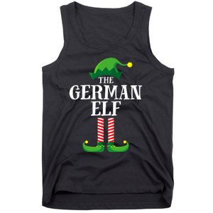 German Elf Matching Family Group Christmas Party Tank Top