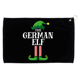 German Elf Matching Family Group Christmas Party Grommeted Golf Towel