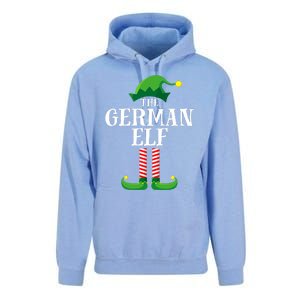 German Elf Matching Family Group Christmas Party Unisex Surf Hoodie