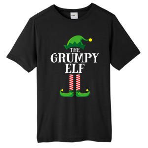 Grumpy Elf Matching Family Group Christmas Party Pyjamas Tall Fusion ChromaSoft Performance T-Shirt