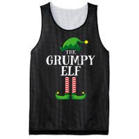 Grumpy Elf Matching Family Group Christmas Party Pyjamas Mesh Reversible Basketball Jersey Tank