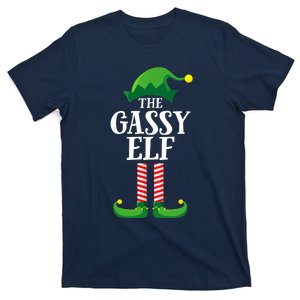 Gassy Elf Matching Family Group Christmas Party T-Shirt