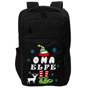 Grandma Elf Mother Elf Christmas Elf Christmas Gift Impact Tech Backpack