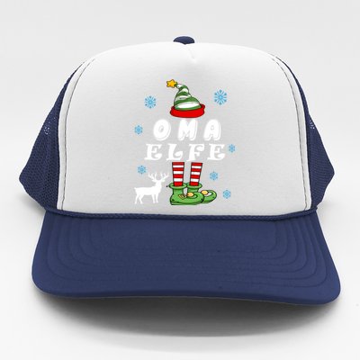 Grandma Elf Mother Elf Christmas Elf Christmas Gift Trucker Hat