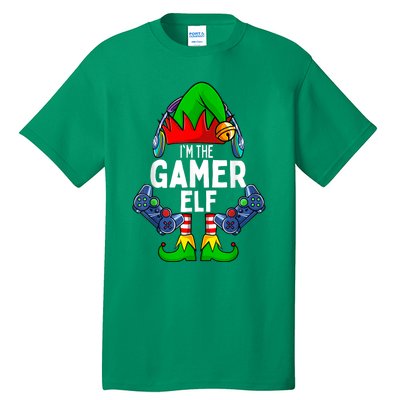 Gamer Elf Matching Family Christmas Tall T-Shirt