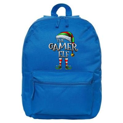 Gamer Elf Matching Family Christmas Gamer Elf 16 in Basic Backpack