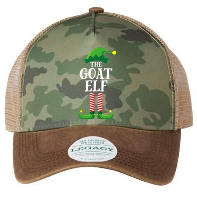 Goat Elf Matching Family Group Christmas Party Legacy Tie Dye Trucker Hat