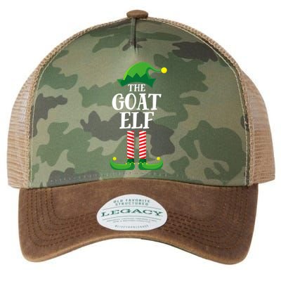 Goat Elf Matching Family Group Christmas Party Legacy Tie Dye Trucker Hat