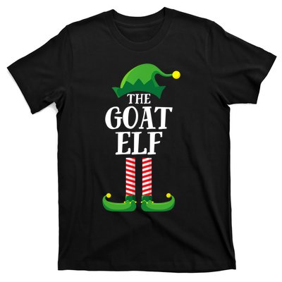 Goat Elf Matching Family Group Christmas Party T-Shirt