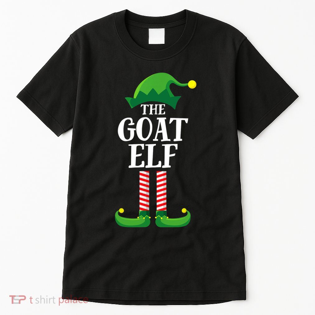 Goat Elf Matching Family Group Christmas Party Tall T-Shirt