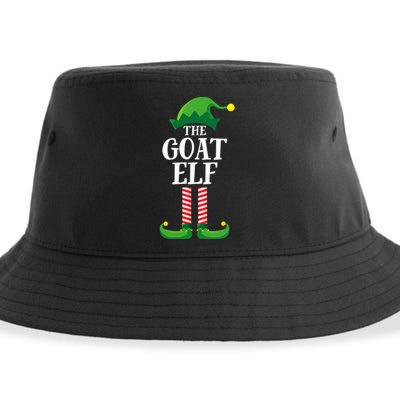 Goat Elf Matching Family Group Christmas Party Sustainable Bucket Hat