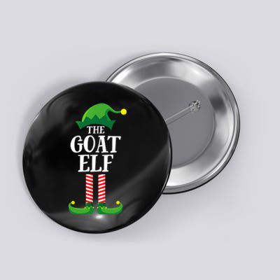 Goat Elf Matching Family Group Christmas Party Button