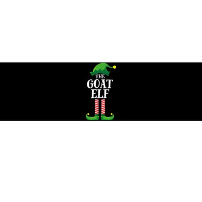 Goat Elf Matching Family Group Christmas Party Bumper Sticker