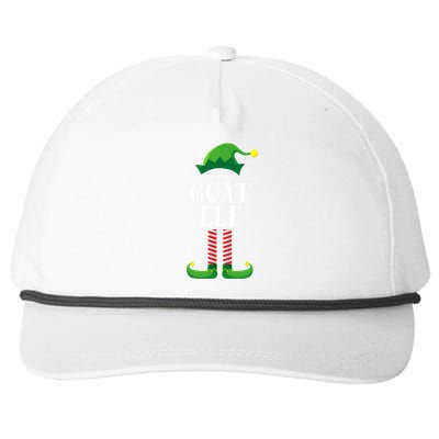 Goat Elf Matching Family Group Christmas Party Snapback Five-Panel Rope Hat