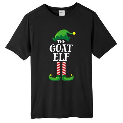 Goat Elf Matching Family Group Christmas Party Tall Fusion ChromaSoft Performance T-Shirt