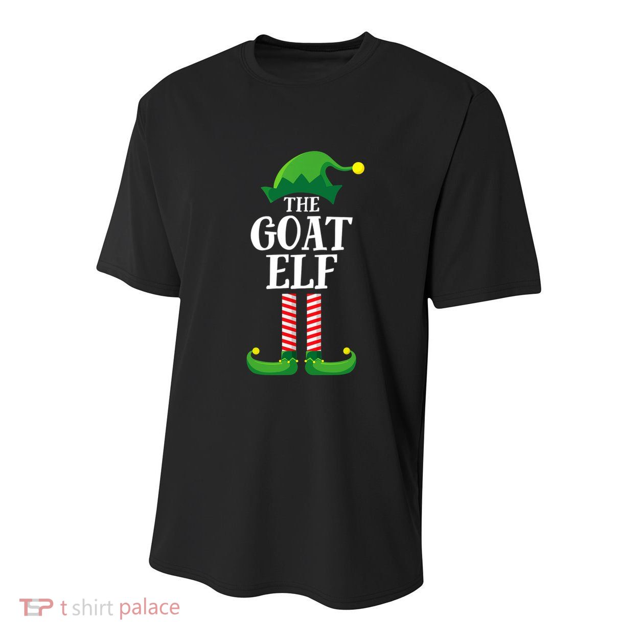 Goat Elf Matching Family Group Christmas Party Youth Performance Sprint T-Shirt
