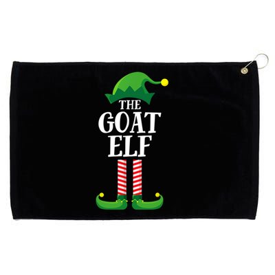 Goat Elf Matching Family Group Christmas Party Grommeted Golf Towel